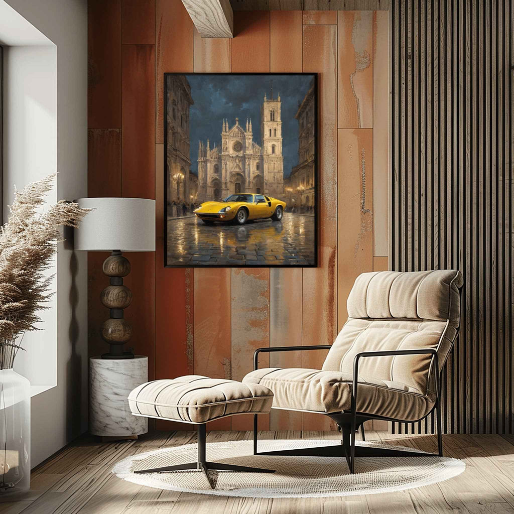 1971 Italian Wedge - Milano Edition | Poster Canvas