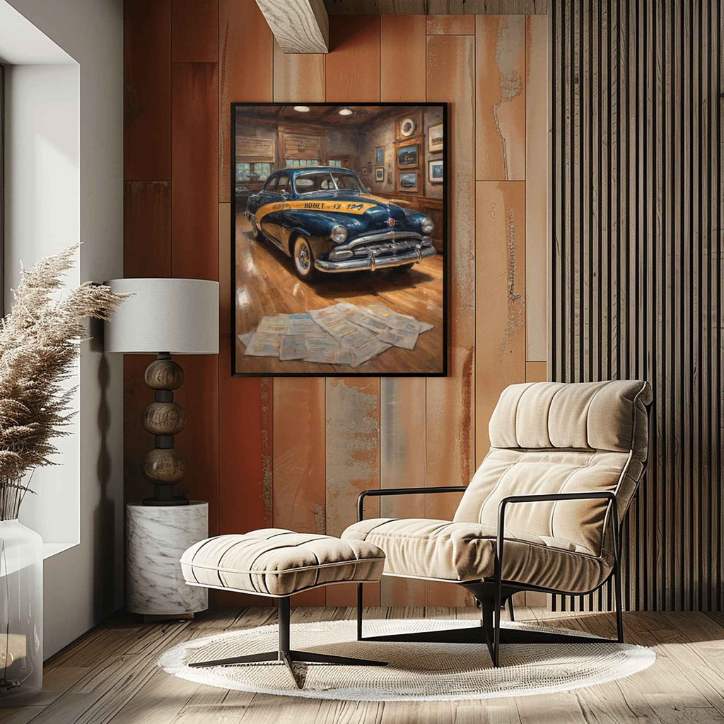 1953 StepDown Racing Legend - Museum Edition | Poster Canvas