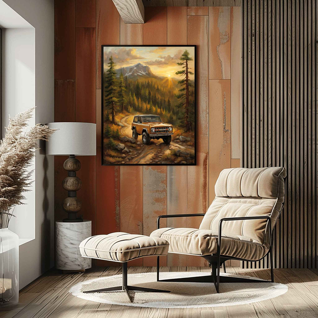 1973 FirstGen Bronco Spirit - Mountain Edition | Poster Canvas