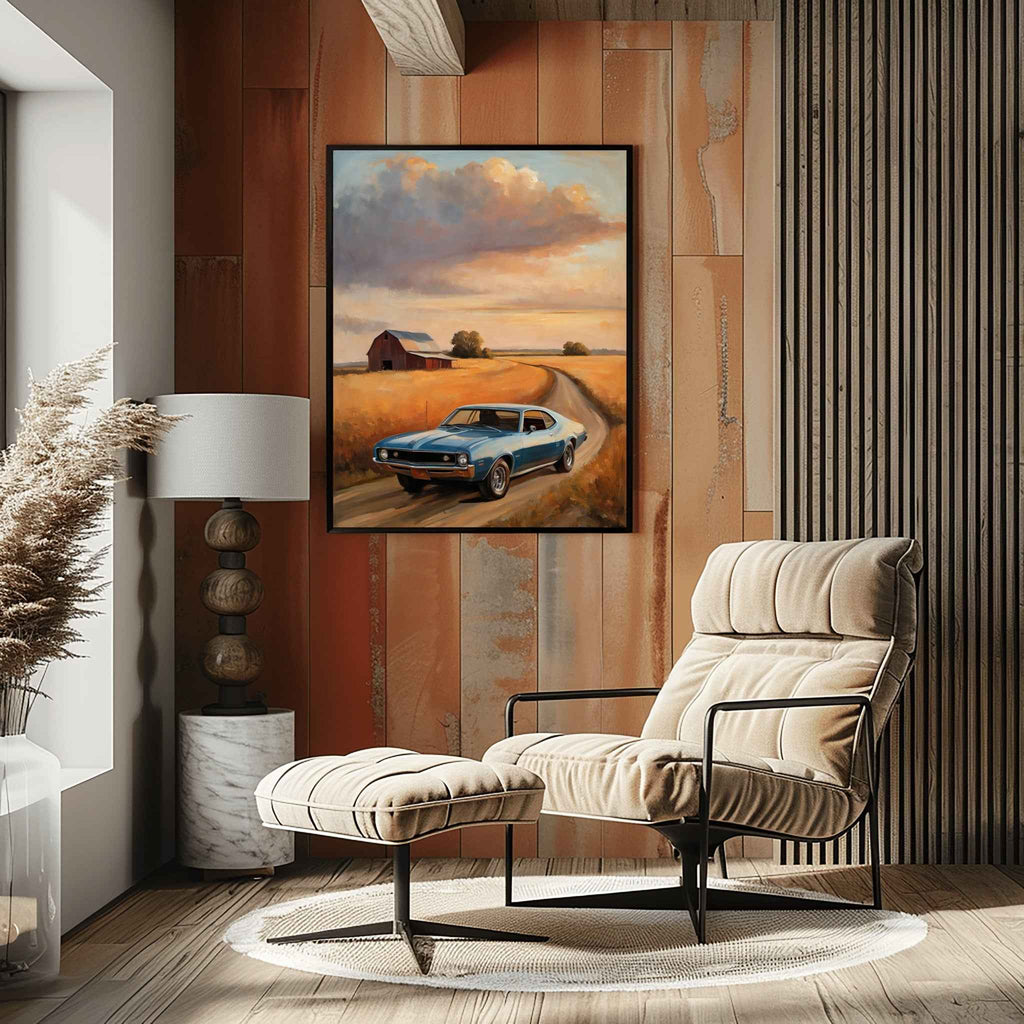 1968 AMC Javelin Spirit - Country Edition | Poster Canvas - AquilVision