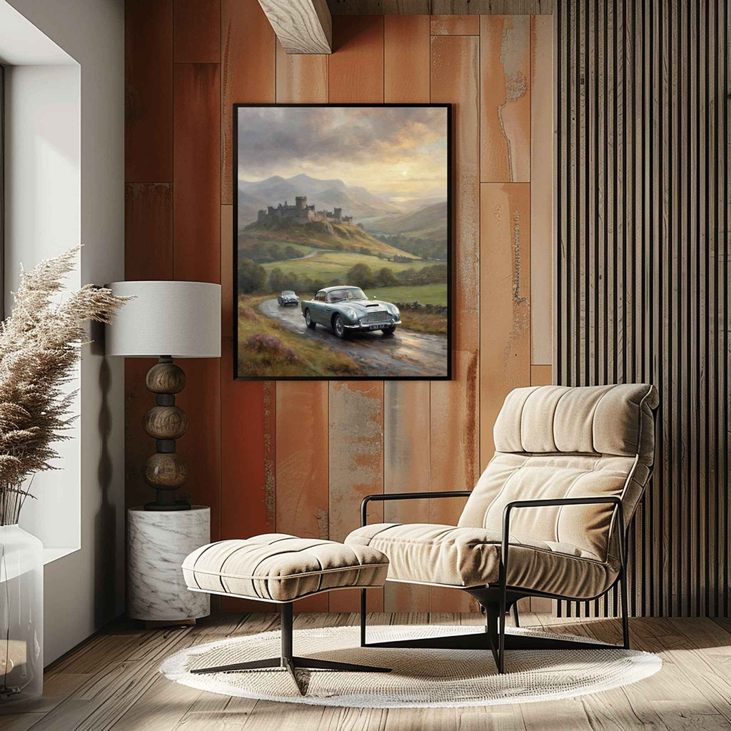 1964 British GT Elegance - Highlands Edition | Poster Canvas - AquilVision