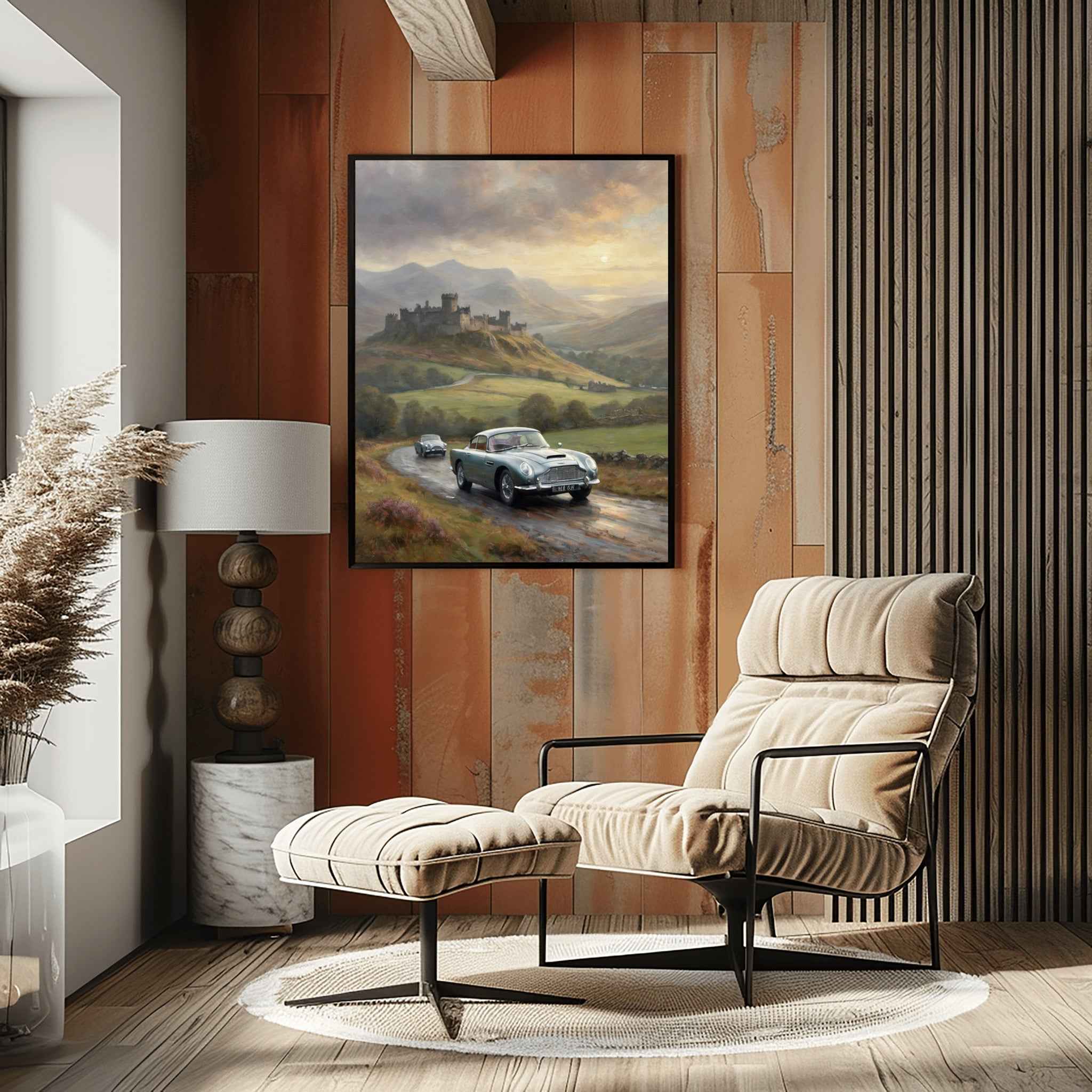 1964 British GT Elegance - Highlands Edition | Poster Canvas - AquilVision