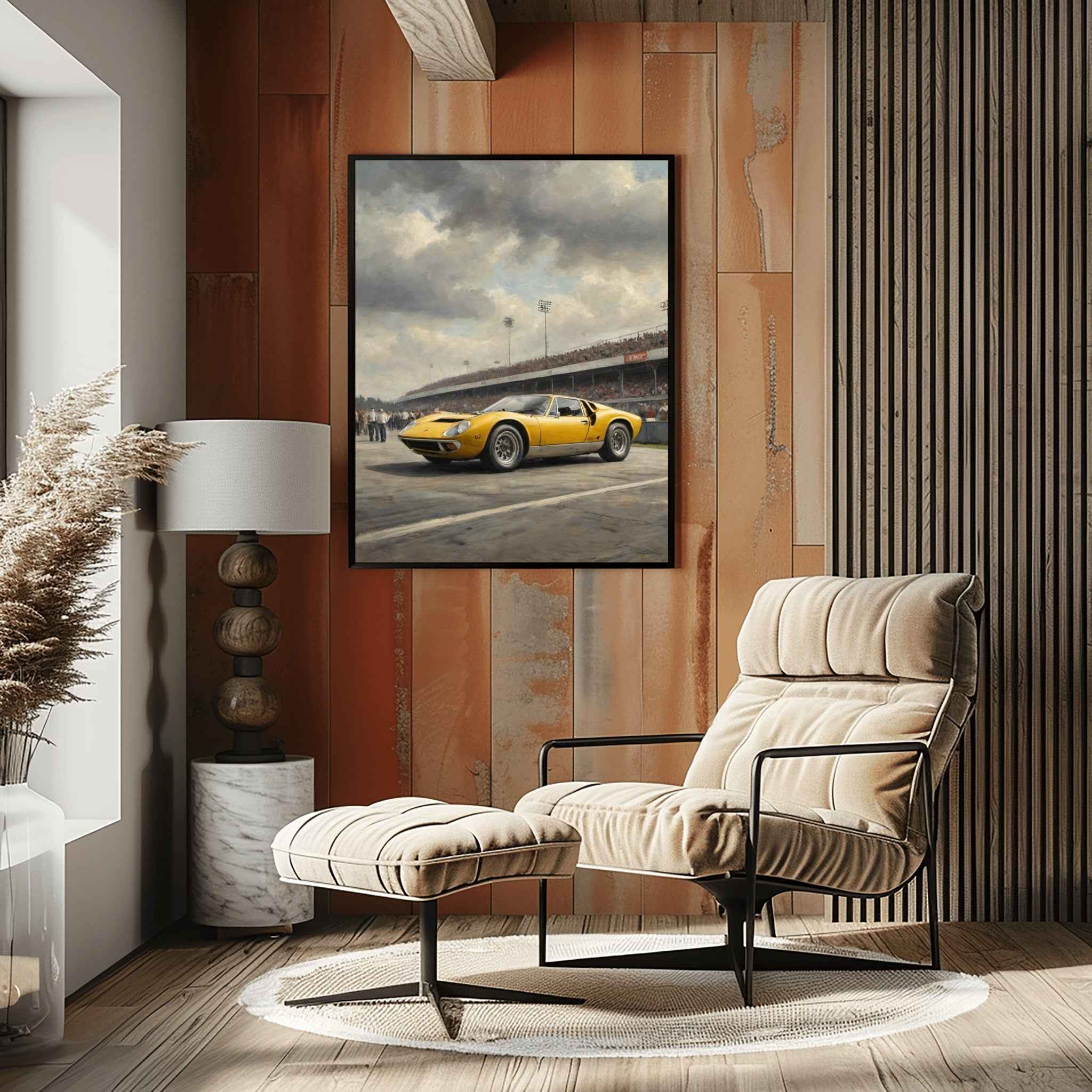 1971 Italian Wedge - Monza Edition | Poster Canvas