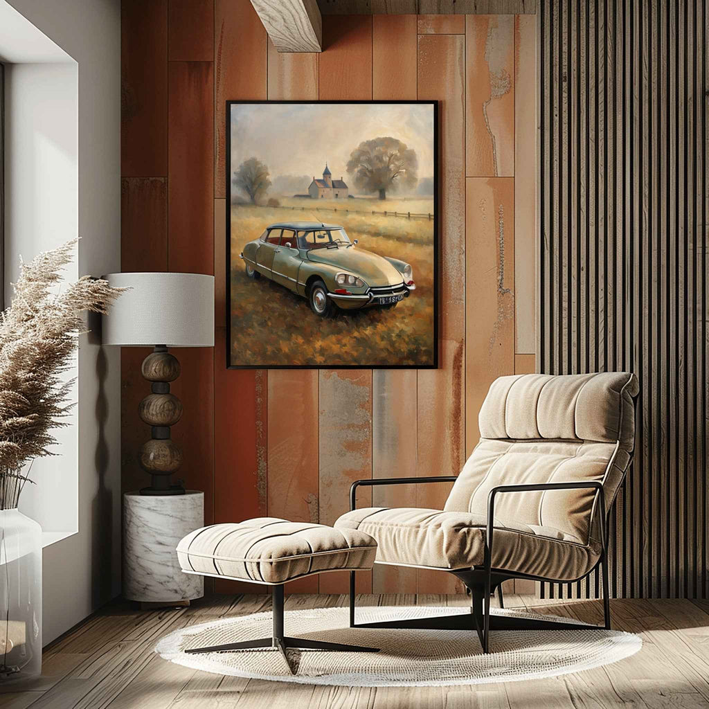 1970 French Hydropneumatic Art - Country Edition | Poster Canvas - AquilVision