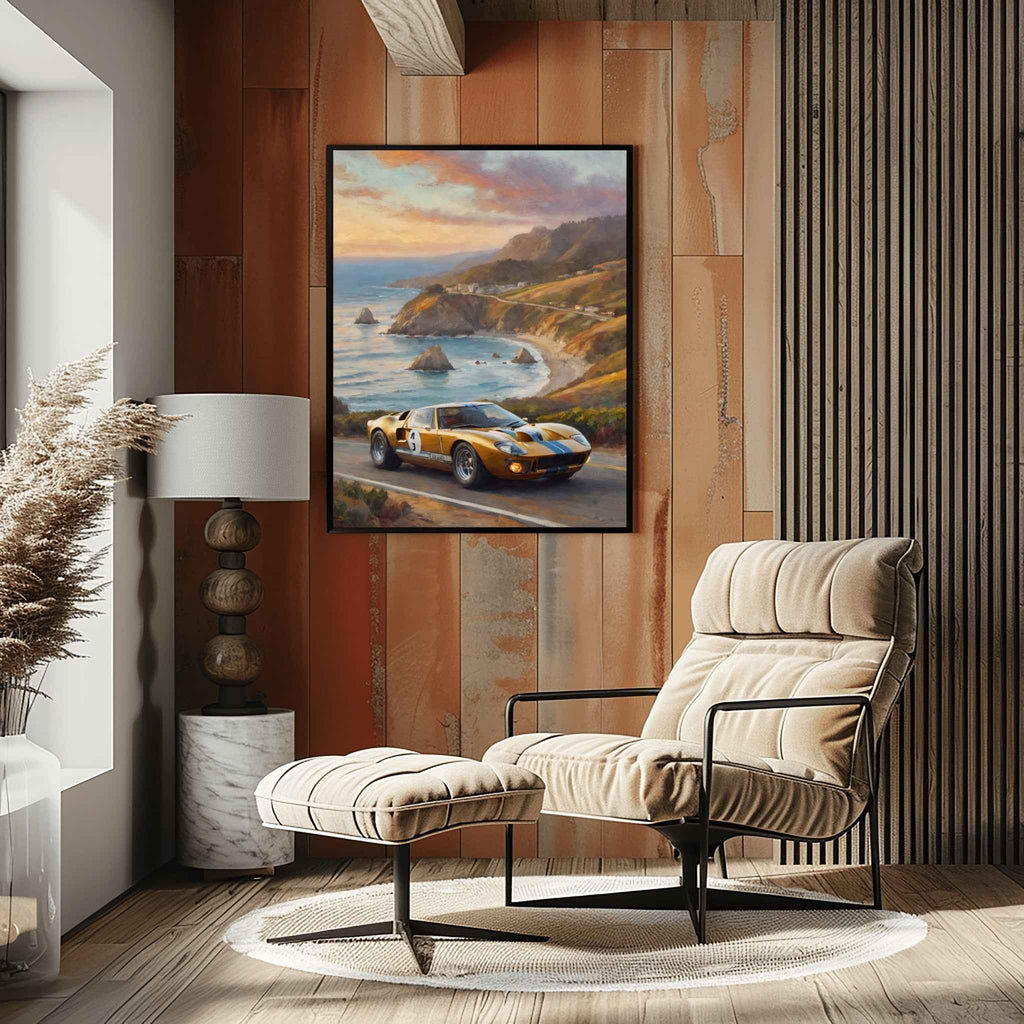 1966 Le Mans Victor - Coastal Edition | Poster Canvas