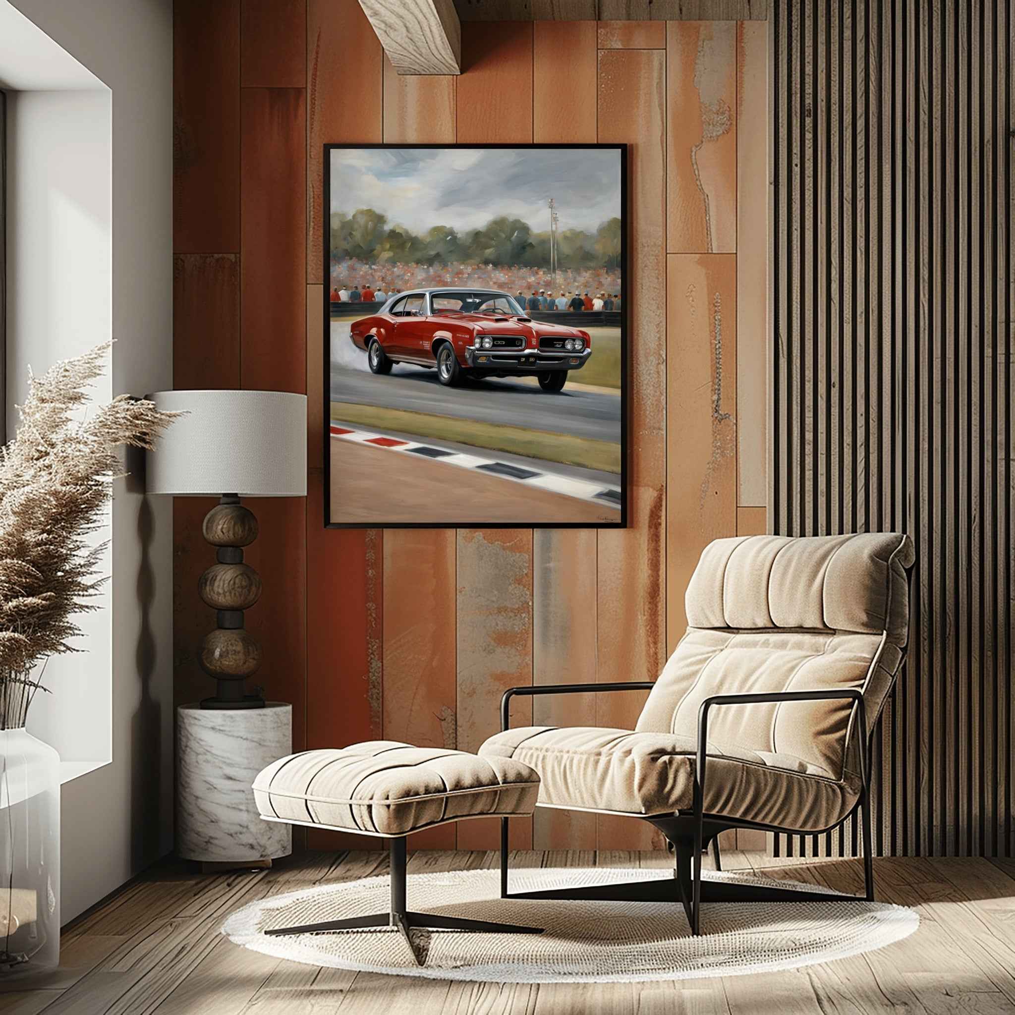 1964 GTO Muscle Pioneer - Speedway Edition | Poster Canvas - AquilVision
